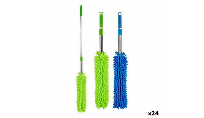 Brush Telescopic Polyester Metal 9 x 60 x 9 cm (24 Units)