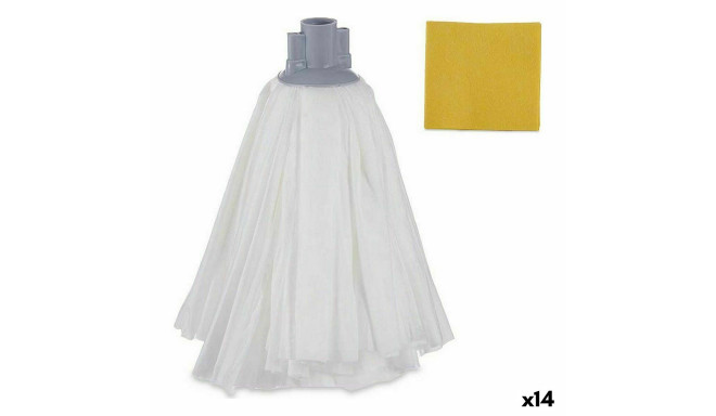 Mop Replacement To Scrub 23 x 6 x 31 cm (14 Units)