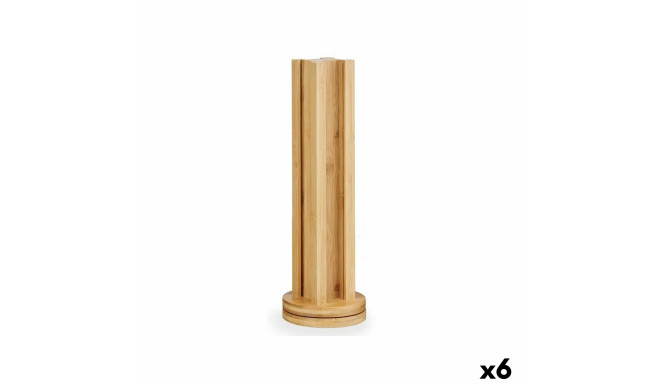 Stand for 36 Coffee Capsules Kinvara CN-KT225036 CN-KT225036 Bamboo 11 x 11 x 34 cm 11 x 30,5 x 11 c