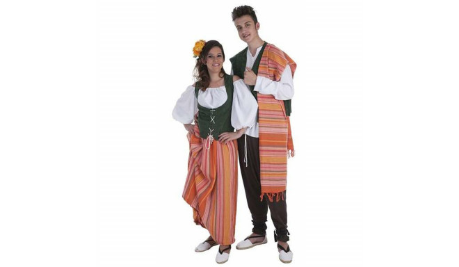 Maskeraadi kostüüm täiskasvanutele Mehed Talunik M/L (4 Tükid, osad)