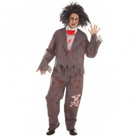 Costume for Adults Zombie Groom L M/L (3 Pieces)