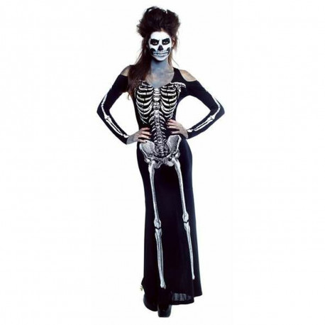 Costume for Adults Sexy Skeleton L M/L