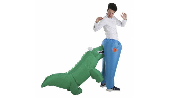 Costume for Adults M/L Crocodile (3 Pieces)