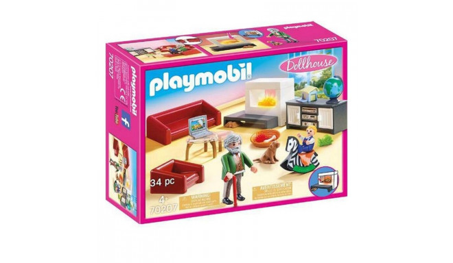 Playset Dollhouse Living Room Playmobil 70207 Dining set (34 pcs)