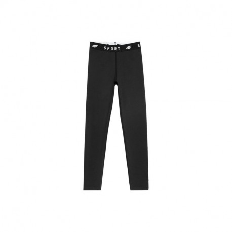 4F women's leggings W H4L22-SPDF 351, black (2XL)