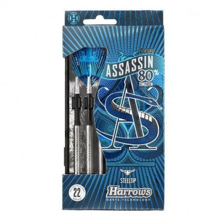 Harrows Assassin Darts 80% Steeltip HS-TNK-000013140 (18 gR)