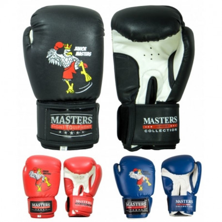 Masters Collection Rpu-Mjc Jr Boxing Gloves 01255-02-8 (niebieski+8 oz)