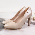 Pumps on the post Sergio Leone W SK3AC pearl nude (39)