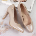 Pumps on the post Sergio Leone W SK3AC pearl nude (38)