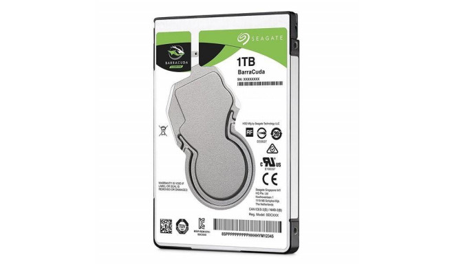 HDD|SEAGATE|Barracuda Pro|1TB|SATA 3.0|128 MB|7200 rpm|Discs/Heads 1/2|2,5"|Thickness 7mm|ST1000LM04