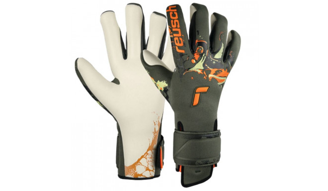Reusch Pure Contact Gold X Adaptive Flex 53 70 015 5556 Goalkeeper Gloves (9,5)