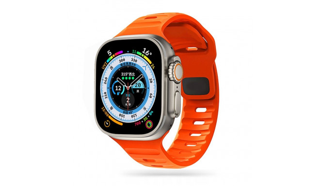 TECH-PROTECT ICONBAND LINE APPLE WATCH 8 / 9 / 10 / 11 / SE / ULTRA (44 / 45 / 46 / 49 MM) ORANGE