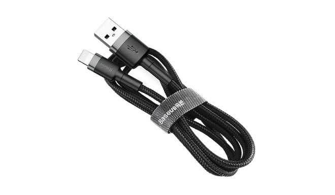 USB 2.0 A pistik - IP Lightning pistik 2m, nailonist põimitud, Cafule BASEUS