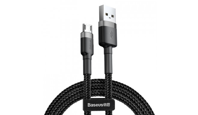 Kaabel USB2.0 A pistik - mikro-USB pistik 3.0m QC3.0 Cafule hall+must BASEUS