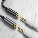 Adapter USB C pistik - 3,5 mm stereo pesa BASEUS