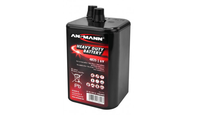 Cinco süsinikaku 4R25 (908G) 6V 9000mAh Ansmann