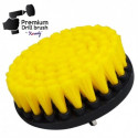 Kornely puhastushari akutrellile keskmiselt pehme 3pcs., 13cm, kollane