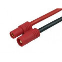 Male-female wire with 3,5mm 14AWG banana plug