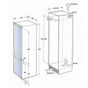 Built-in fridge De Dietrich DRL1770EB