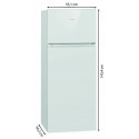 Double door refrigerator Bomann DT7318