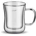 Borosilicate Glass LATTE Lamart LT9033 Vaso Set of 2 400 ml