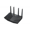 ASUS RT-AX5400 wireless router Gigabit Ethernet Dual-band (2.4 GHz / 5 GHz) Black