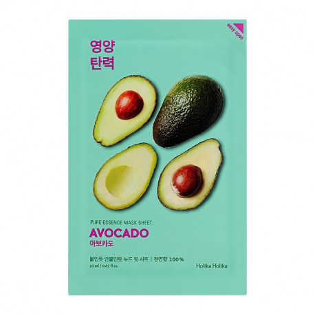 Holika Holika näomask Pure Essence Mask Sheet - Avocado