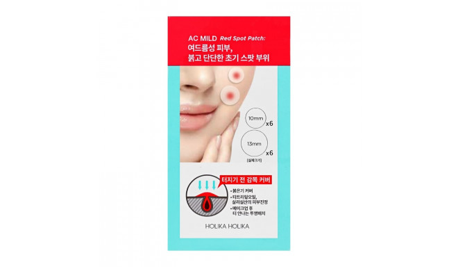 Holika Holika Патчи против воспалений AC MILD Red Spot Patch