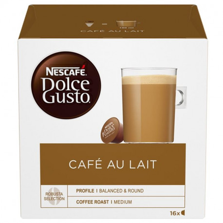 Kohvikapslid Dolce Gusto Café Au Lait