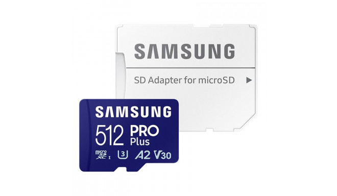 Mäluk. Samsung Micro SDXC 512GB Pro Plus