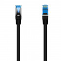 Hama Network Cable, CAT-6a, 10 Gbit/s, S/FTP varjestusega, 3 m, must - Ethernet kaabel