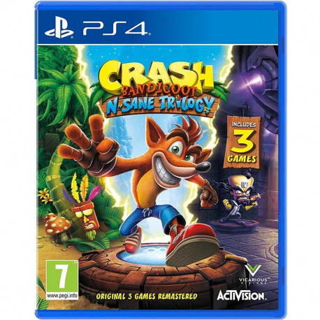 PS4 Crash Bandicoot N. Sane Trilogy