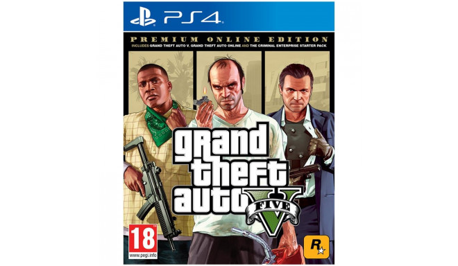 PS4 Grand Theft Auto 5 Premium Edition