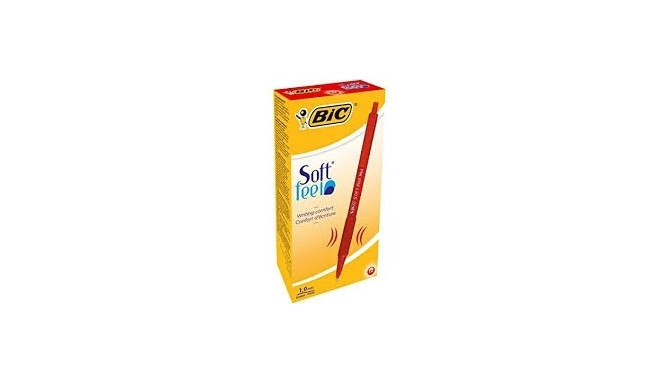 BIC Ballpoint pens SOFTFEEL CLIC 0.32 mm, red, 1 pcs.