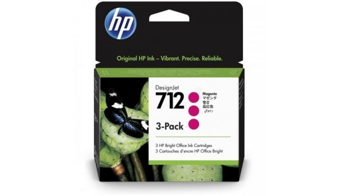 HP Ink No.712 Magenta tri-pack (3ED78A)