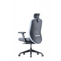 Up Up Athene ergonomic office chair Black, Grey + Blue fabric