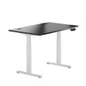 Height Adjustable Table Up Up Thor White, Table top M Black