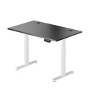 Height Adjustable Table Up Up Thor White, Table top M Black