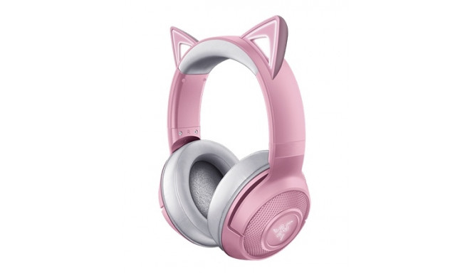 Razer Kraken BT Kitty Wireless Gaming Headset, Bluetooth, Pink