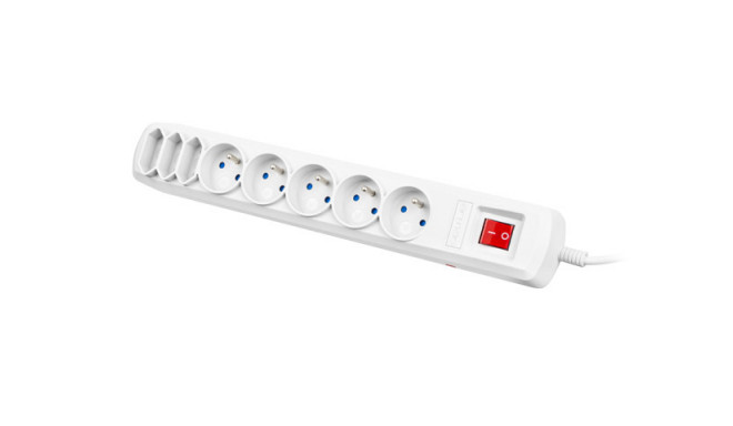 SURGE PROTECTOR ARMAC R8 5M 5X FRENCH OUTLETS 3X EUROPLUG OUTLETS GREY