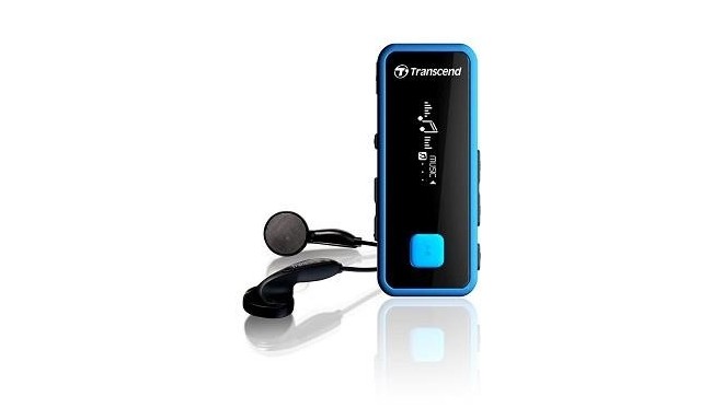 Transcend MP3 player 8GB, blue (TS8GMP350B)