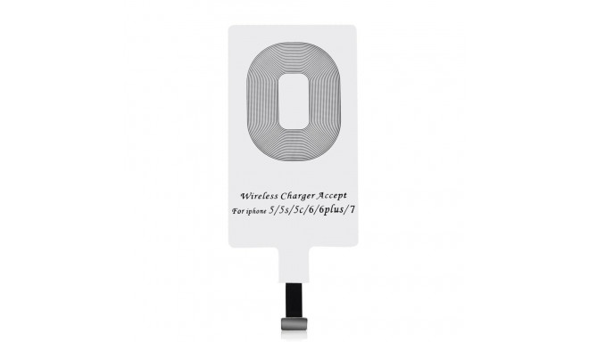 Choietech Adapter for Wireless Charging Qi Lightning Induction Insert white (WP-IP)