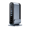 Baseus multifunkční HUB 3x USB 3.2 Gen 1 / 2x USB 2.0 / 2x USB Type C / čtečka karet SD a micro SD /
