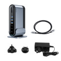 Baseus multifunkční HUB 3x USB 3.2 Gen 1 / 2x USB 2.0 / 2x USB Type C / čtečka karet SD a micro SD /