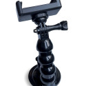 GoPro přísavka pro sportovní kamery GoPro, DJI, Insta360, SJCam, Eken + adaptér na smartphone (přísa