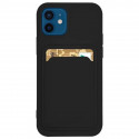 Hurtel kaitseümbris Card Samsung Galaxy A22 4G, must