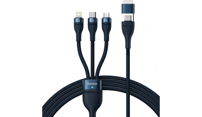Baseus Flash Series II cable USB Type C / USB Type A - USB Type C / Lightning / micro USB 100 W 1.2 