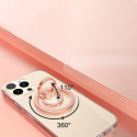 Kingxbar Katie series stylish magnetic holder stand for smartphone pink