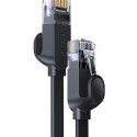 Baseus high Speed Six types of RJ45 Gigabit network cable (flat cable)15m Black