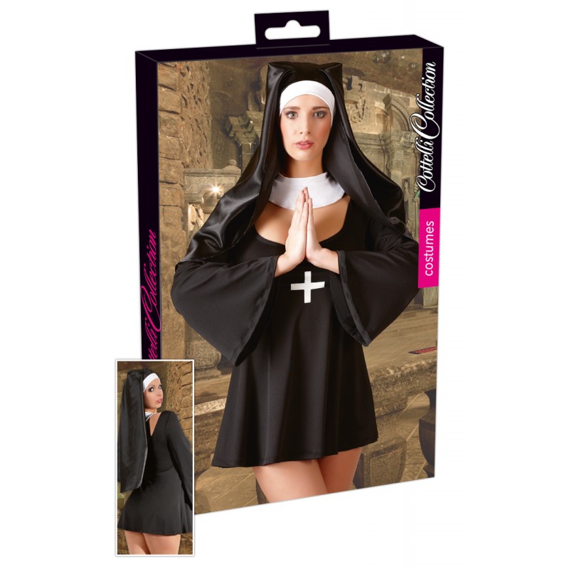 Cottelli Collection Costumes Nuns Dress XL Role Play P